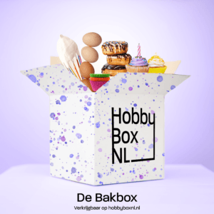 Het hobby pakket bakken.