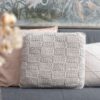 DIY Breipakket Kussen Bulky Textures Sandy Ecru