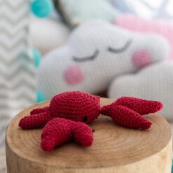 Alternative view of DIY Crochet Kit Cool Crab Toby Eco Barbante – Haakpakket Krab