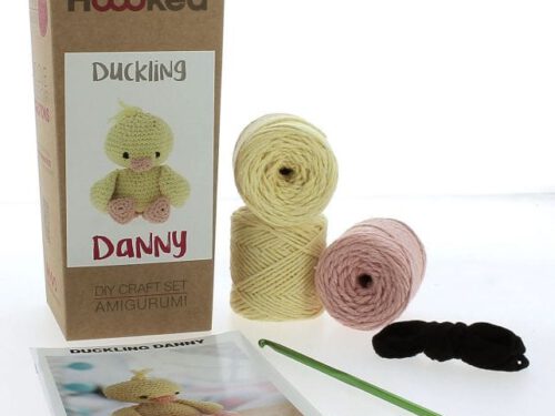 DIY Crochet Kit Duckling Danny Eco Barbante – Haakpakket Eendje