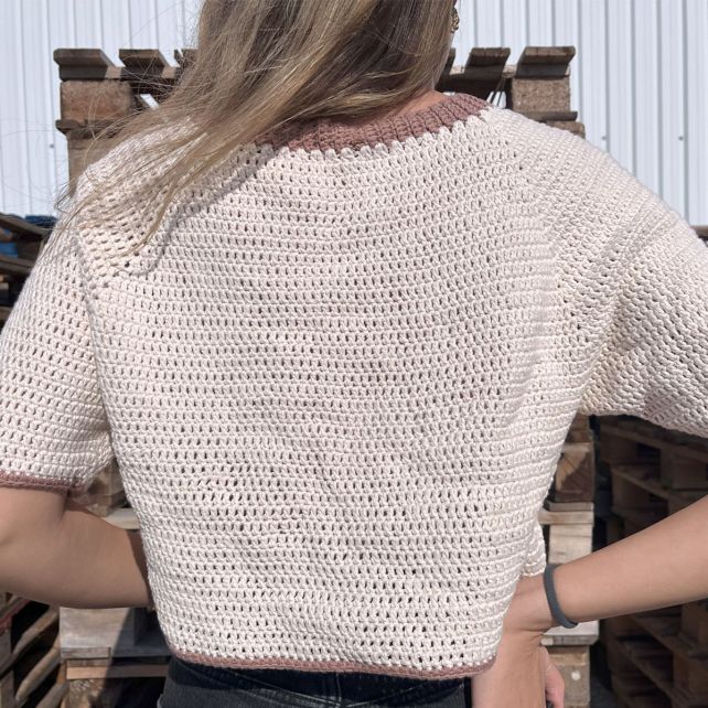 DIY Haakpakket Dalia T-shirt - Afbeelding 4