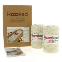 Alternative view of DIY Macramé Pakket Tafelloper Caïro – Almond