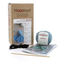 Alternative view of DIY Haakpakket Knuffeldoekje Beer Bo – Ocean Blue