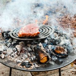 Alternative view of Vuurschaal Bakplaat Gietijzer met Pootjes 44 cm