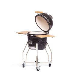 Alternative view of Barbecue Kamado 16" middelgroot met onderstel en zijtafels