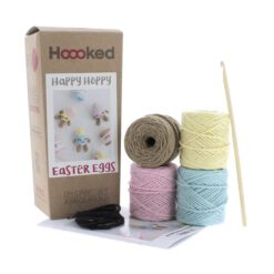 Alternatief beeld van Hoooked DIY Haakpakket Happy Hoppy Paaseieren - Pasen